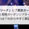 「有明アリーナ」と「東京ガーデンシアター（有明ガーデンシアター）」の違い