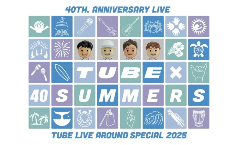 TUBE(チューブ)の40周年ライブ配信はどこでみられる？少しでも安く見る裏技