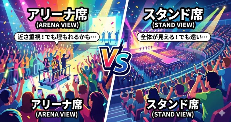 ヤンマースタジアム長居　席からの見え方