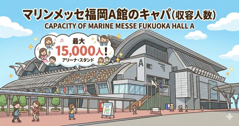 マリンメッセ福岡A館　キャパ