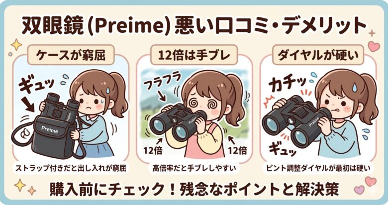 コンサートのために本気で作られた双眼鏡 (Preime)口コミ
