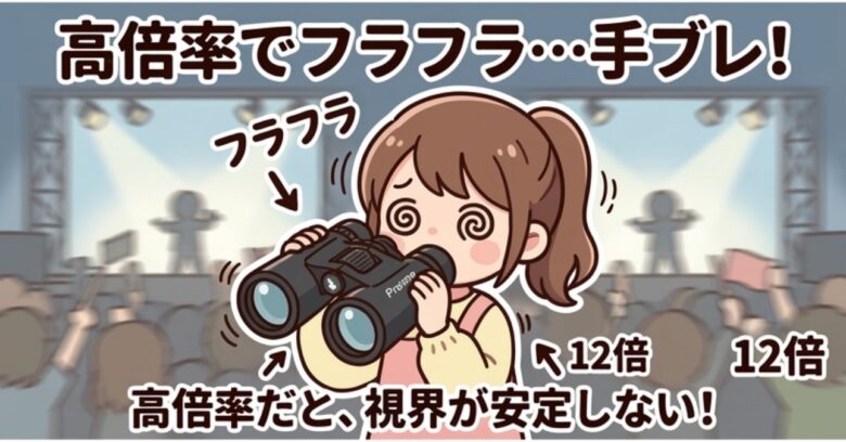コンサートのために本気で作られた双眼鏡(Preime)口コミ