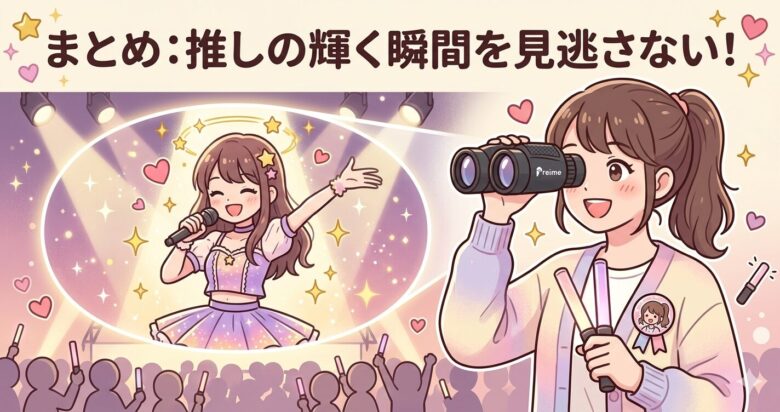 コンサートのために本気で作られた双眼鏡 (Preime)