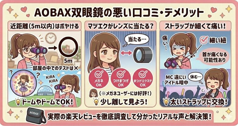 AOBAX(アオバックス)双眼鏡の口コミ