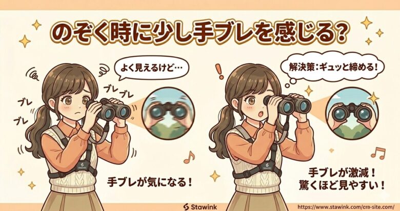 Stawink双眼鏡の口コミを徹底調査！0秒ピント・オートフォーカス
