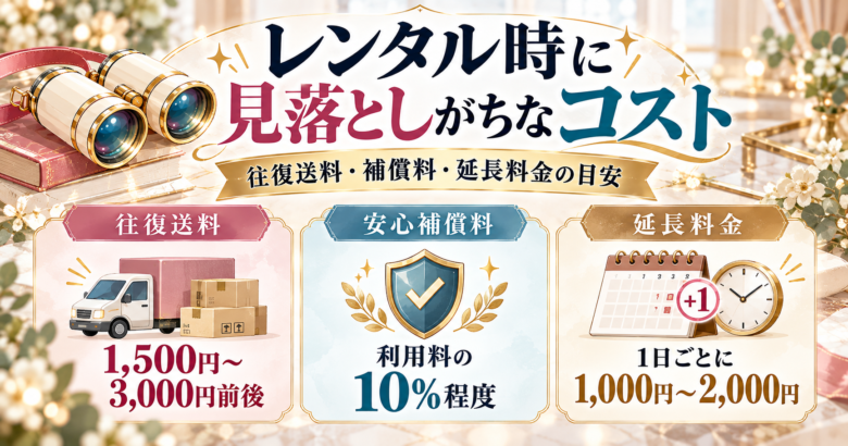 双眼鏡　買う・レンタルどっち